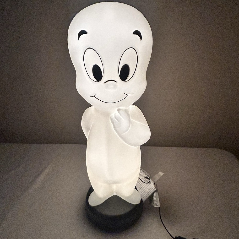 Casper the Friendly Ghost Lighted Yard Decor Blow Mold 24in
